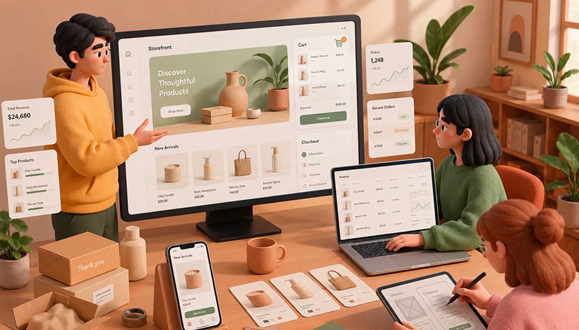 Digital service planning workspace